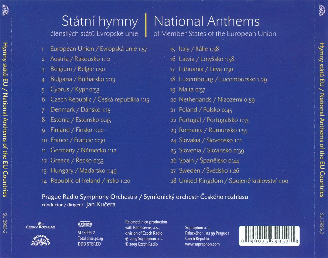 National Anthems of Member States of the European Union cover art