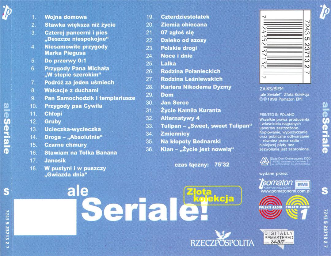 Zlota Kolekcja: Ale Seriale cover art