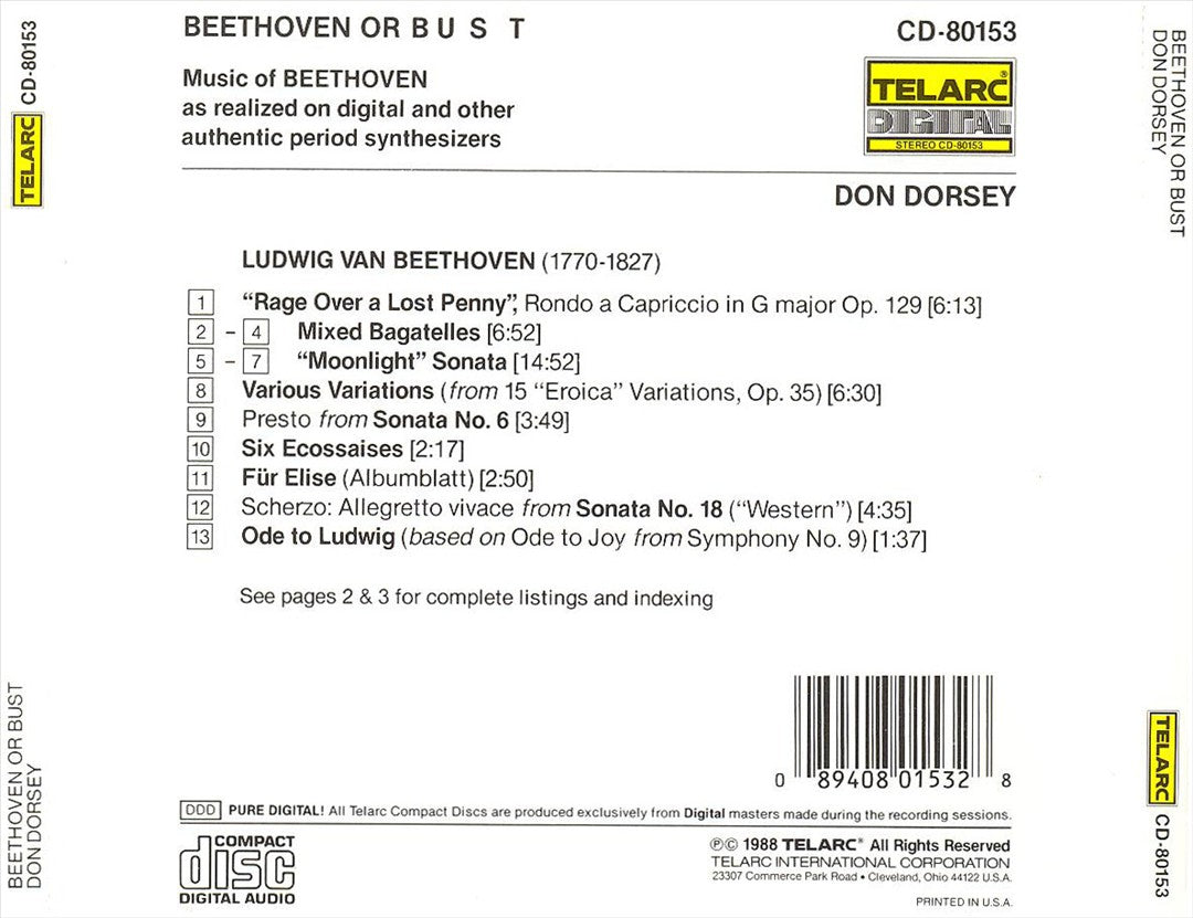Beethoven or Bust cover art