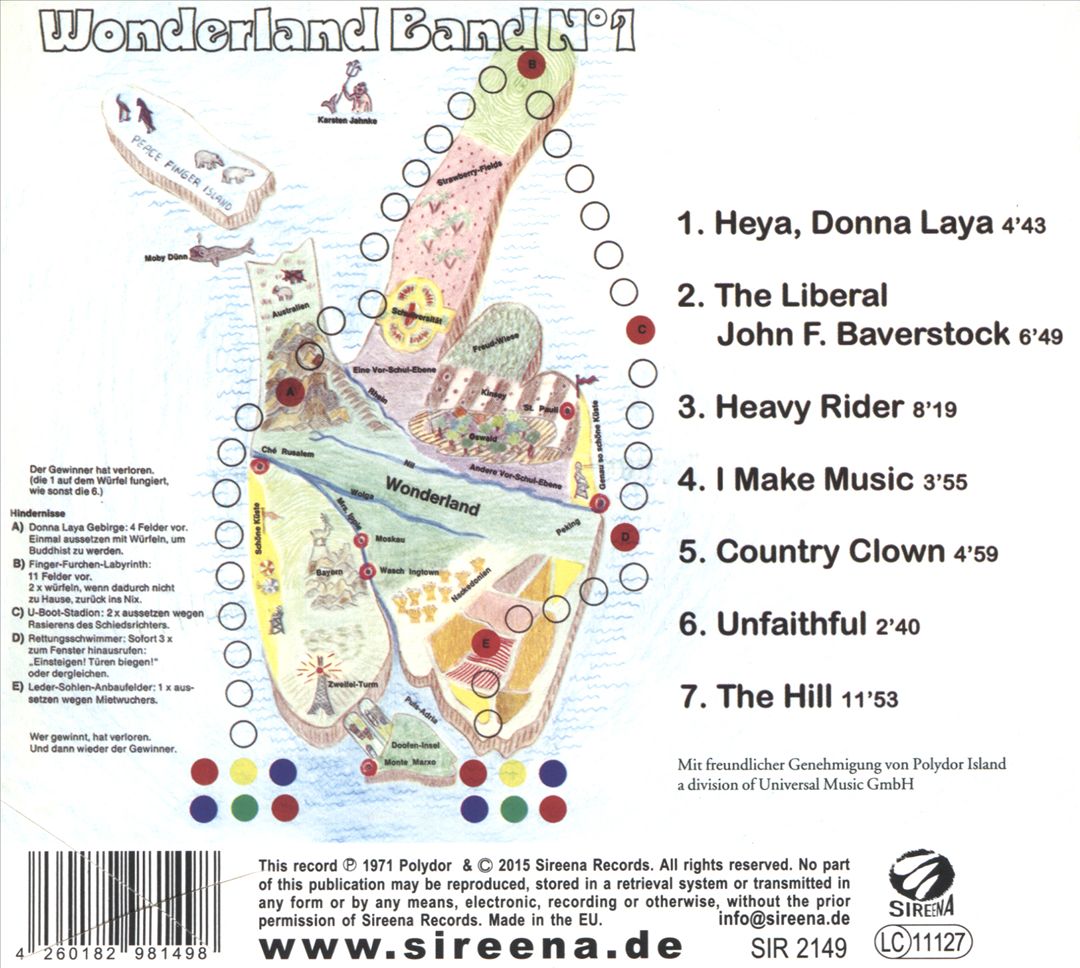 Band No. 1 cover art