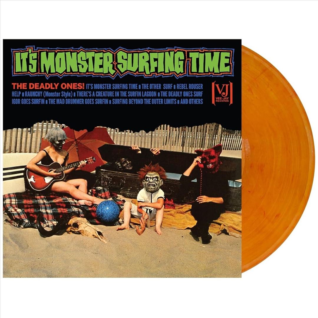 It's Monster Surfing Time cover art