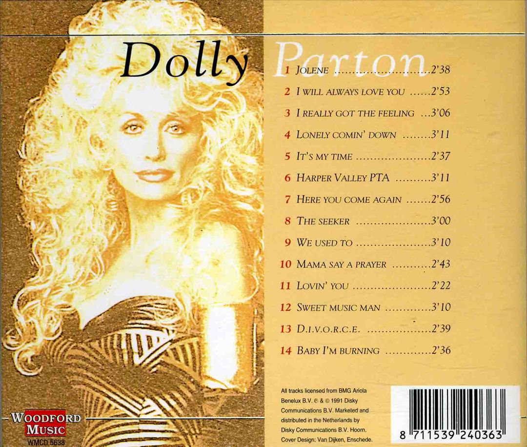 Jolene: Her Greatest Hits cover art