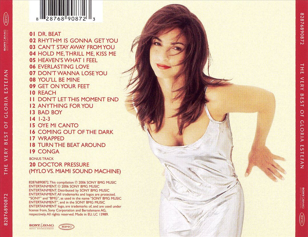 Very Best of Gloria Estefan cover art