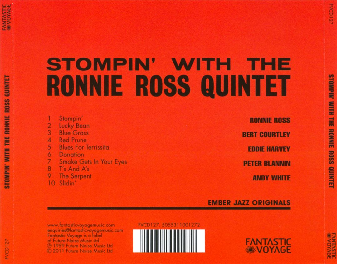 Stompin' with the Ronnie Ross Quintet cover art
