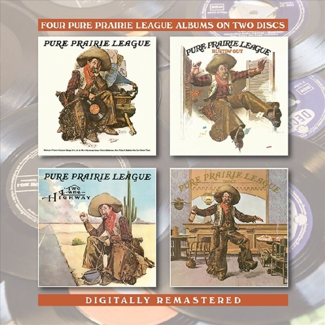 Pure Prairie League/Bustin' Out/Two Lane Highway/Dance cover art