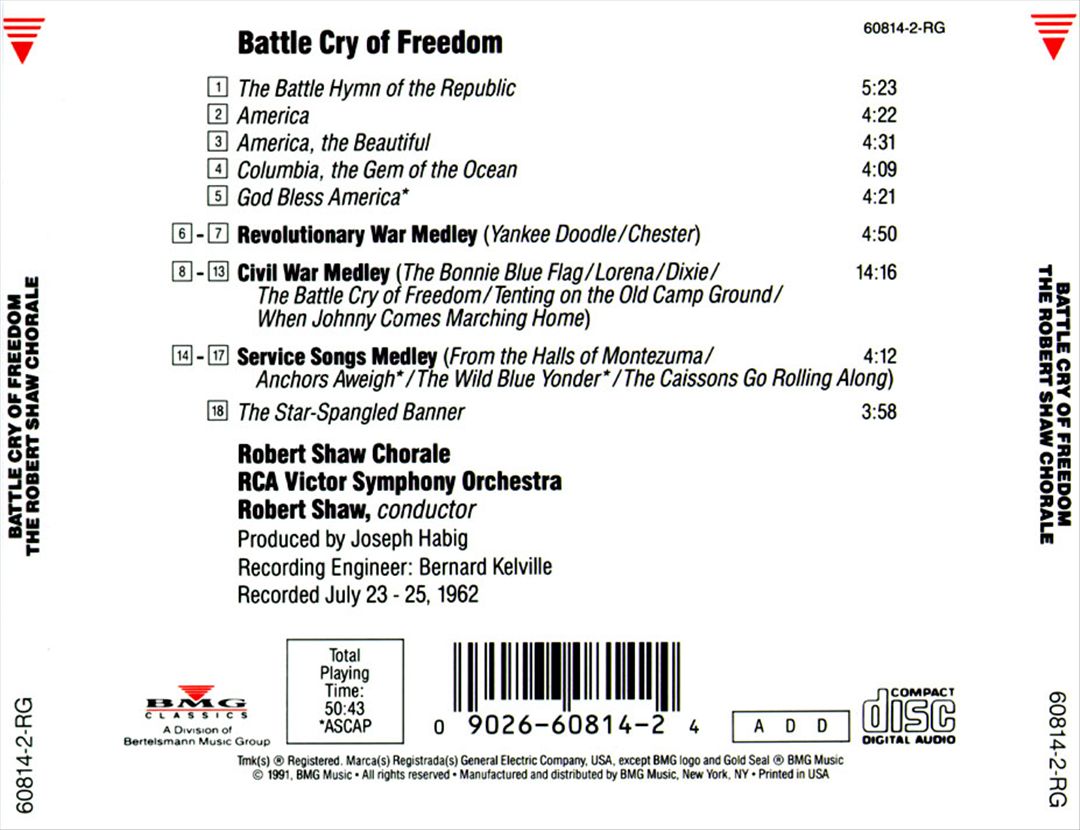 Battle Cry of Freedom cover art