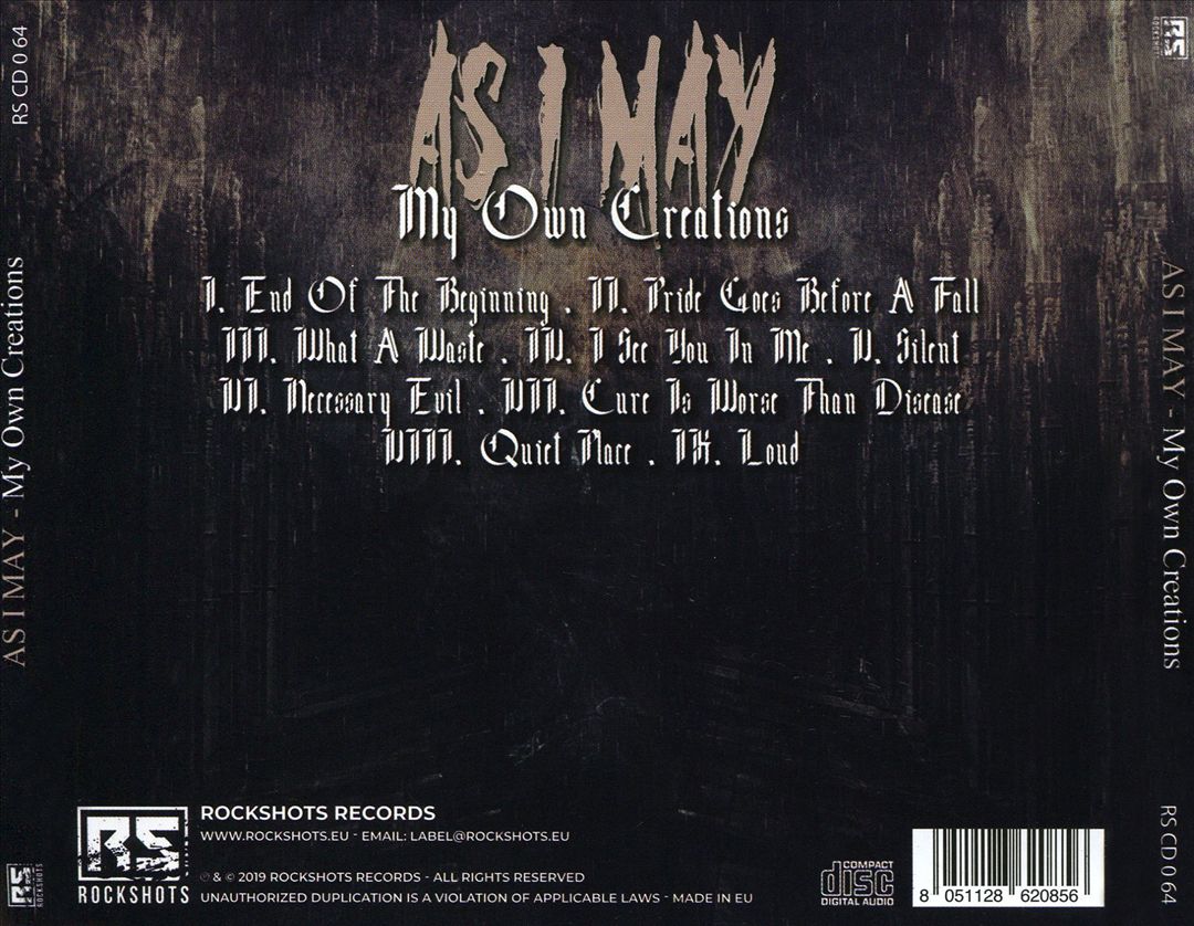 My Own Creations cover art