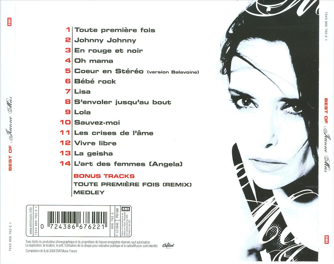 Best of Jeanne Mas 2004 cover art