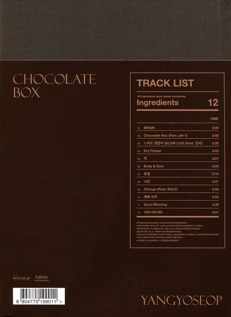 Chocolate Box cover art