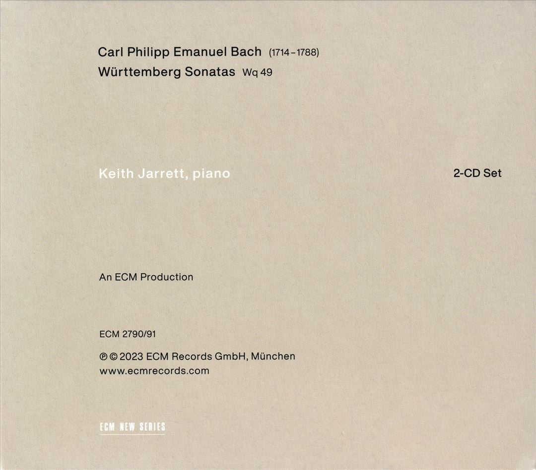 Carl Philipp Emanuel Bach cover art