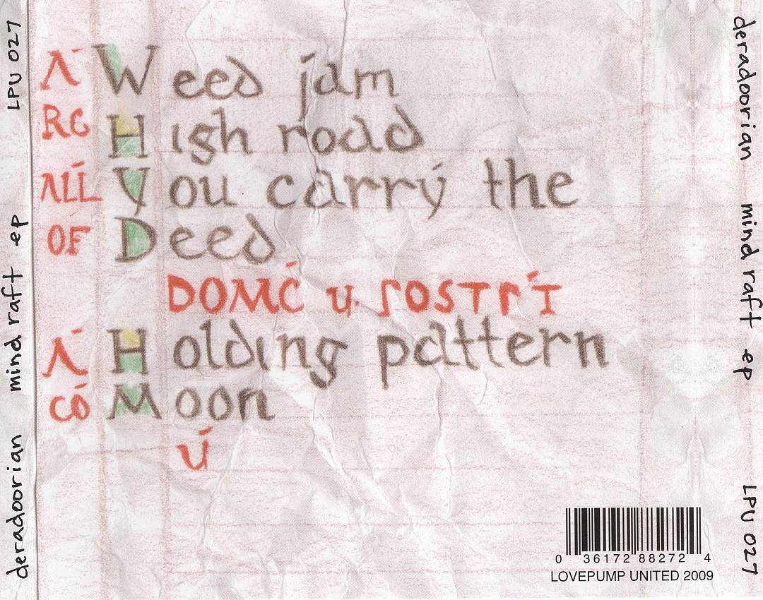 Mind Raft EP cover art