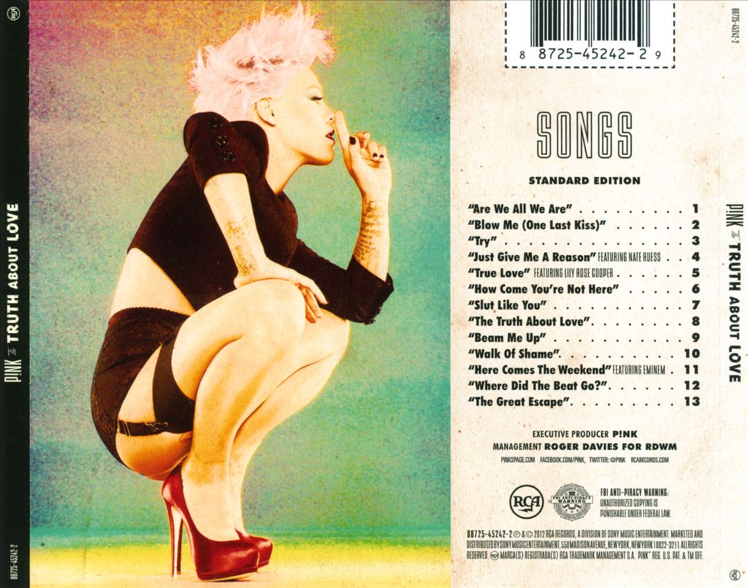 Truth About Love cover art