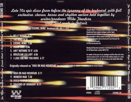 Cosmic Wind/High on Mad Mountain cover art