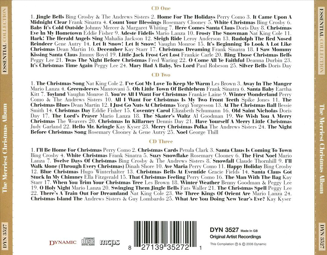 Merriest Christmas Album cover art