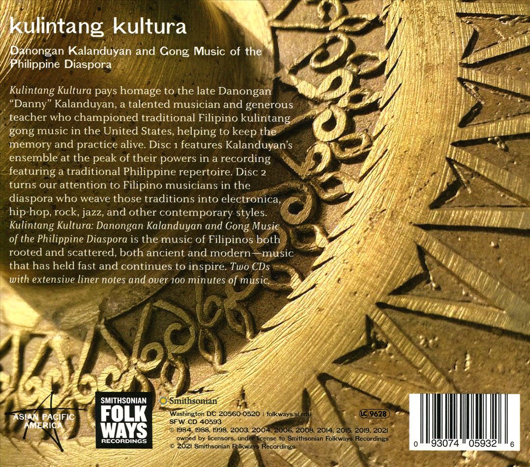 Kulintang Kultura: Danongan Kalanduyan and Gong Music of the Philippine Diaspora cover art