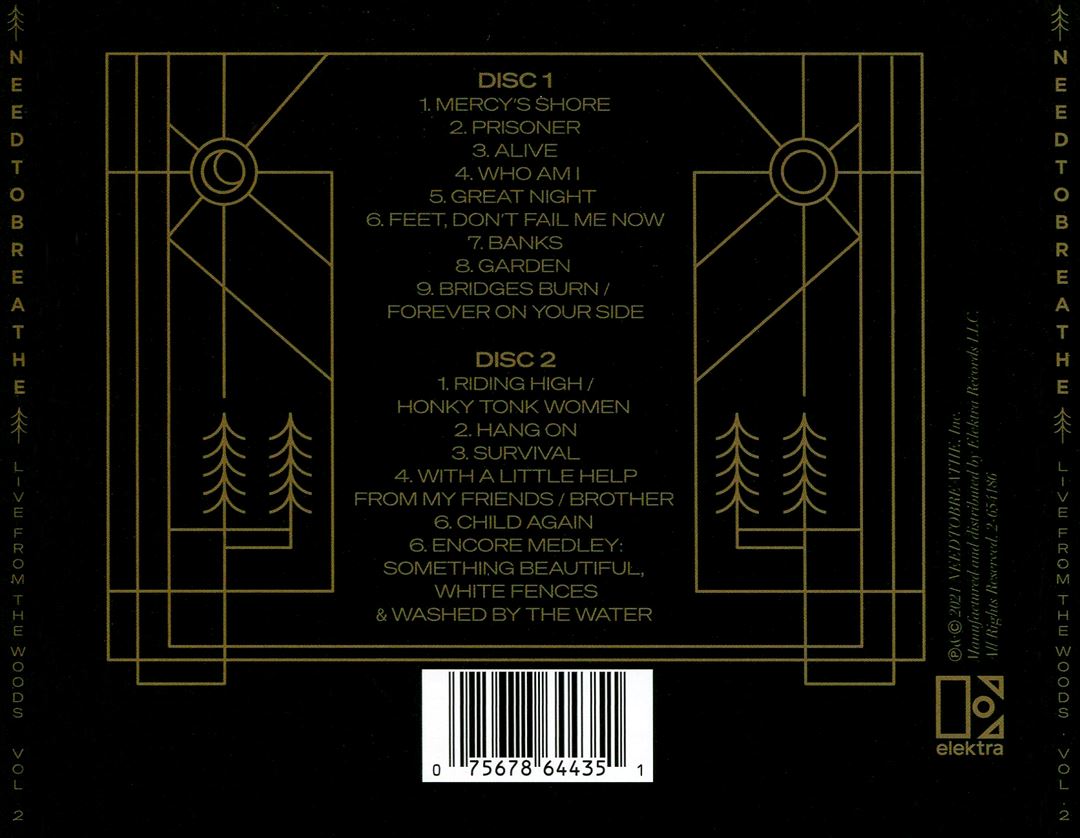 Live From the Woods, Vol. 2 cover art