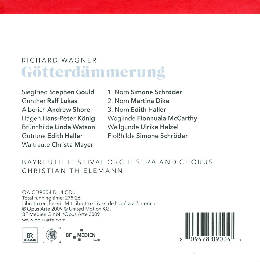 Richard Wagner: Götterdämmerung cover art
