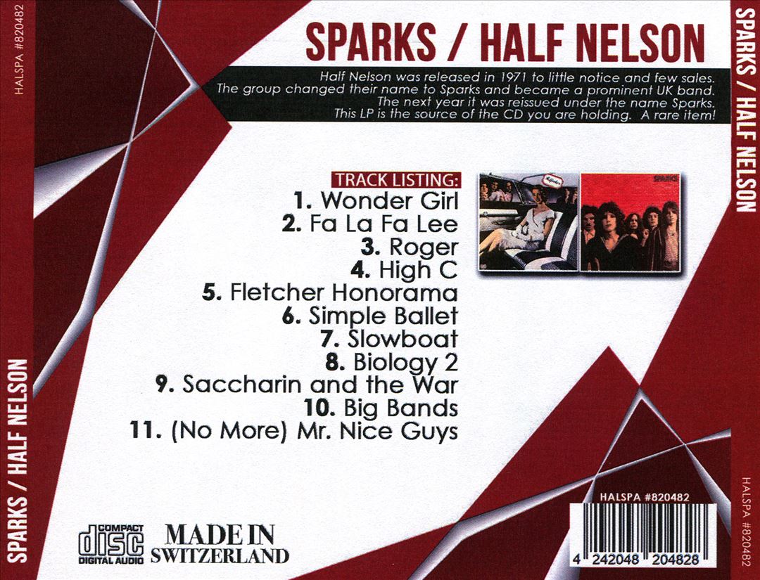 Sparks cover art