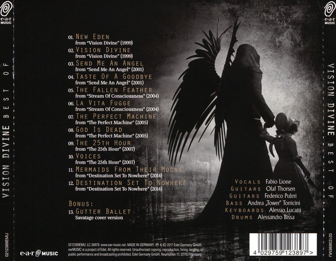 Best of Vision Divine cover art