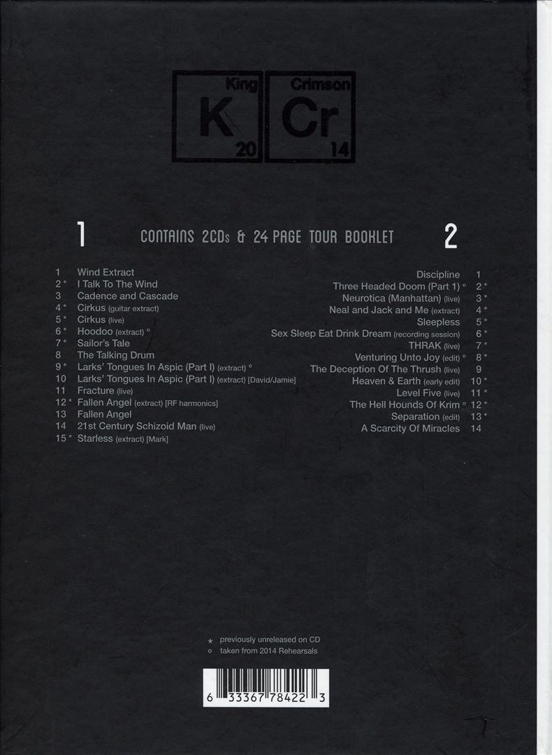 Elements: 2014 Tour Box cover art