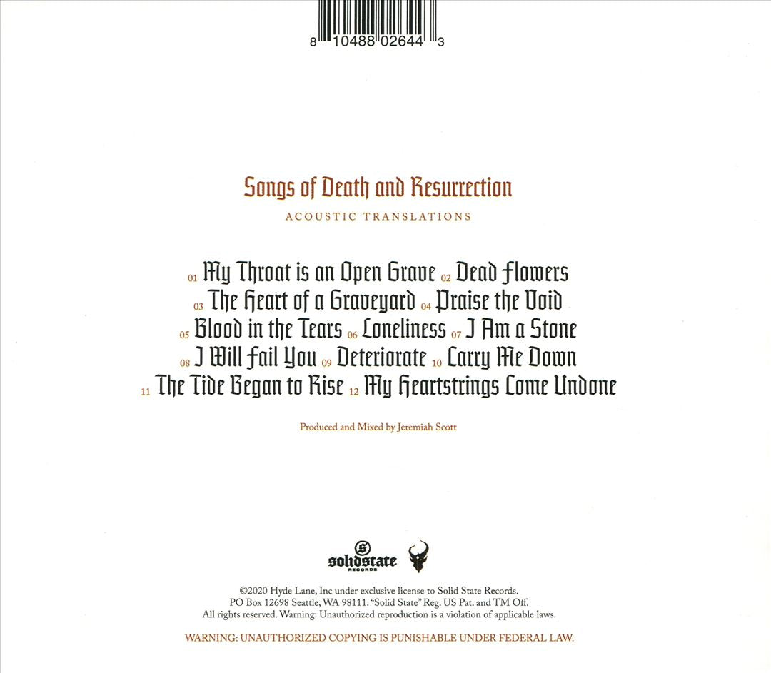 Songs of Death and Resurrection cover art