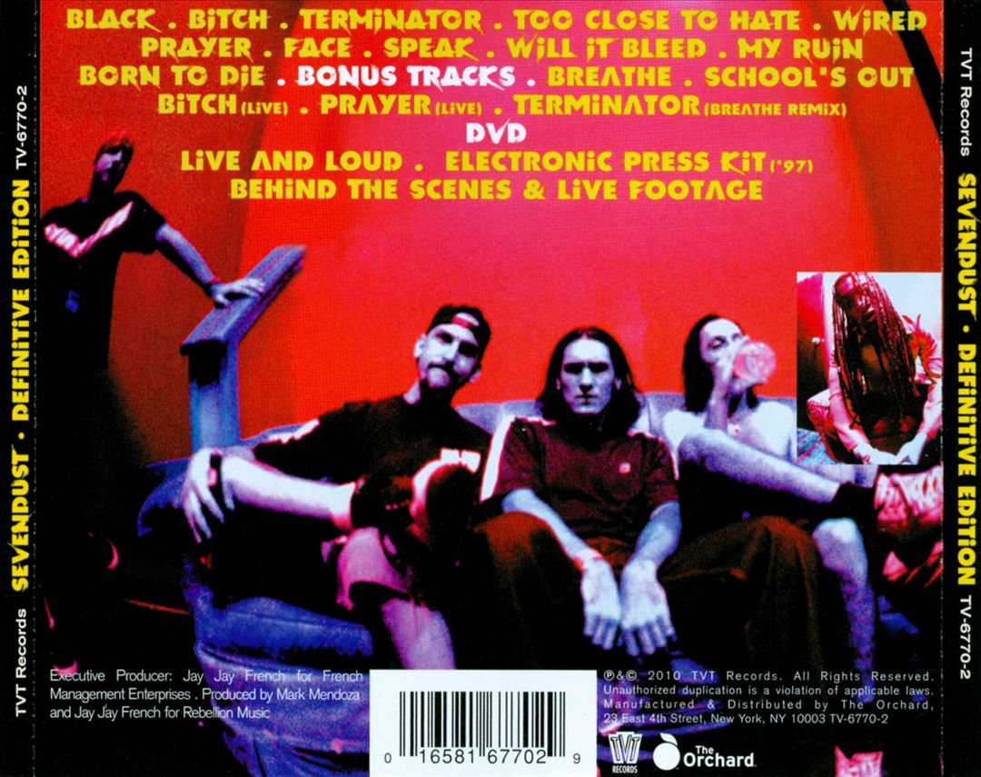 Sevendust cover art