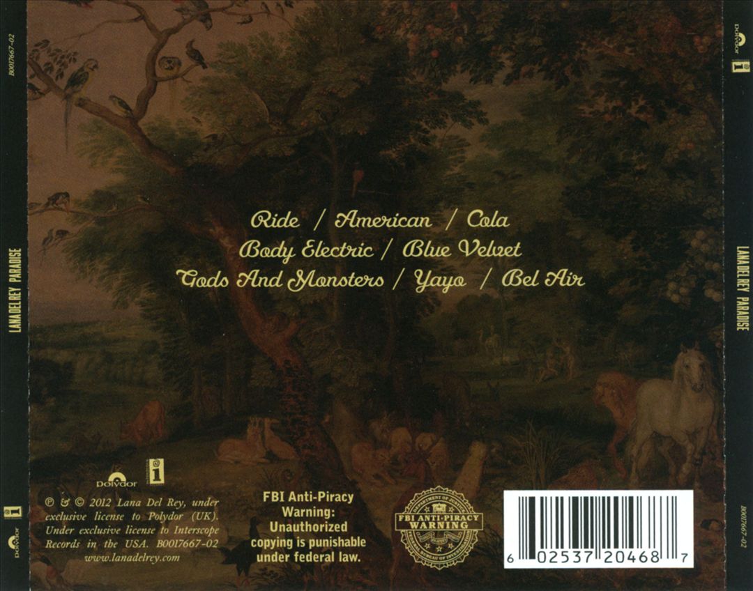 Paradise cover art