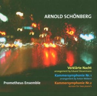 Verklarte Nacht/Two Chamber Symphonies cover art