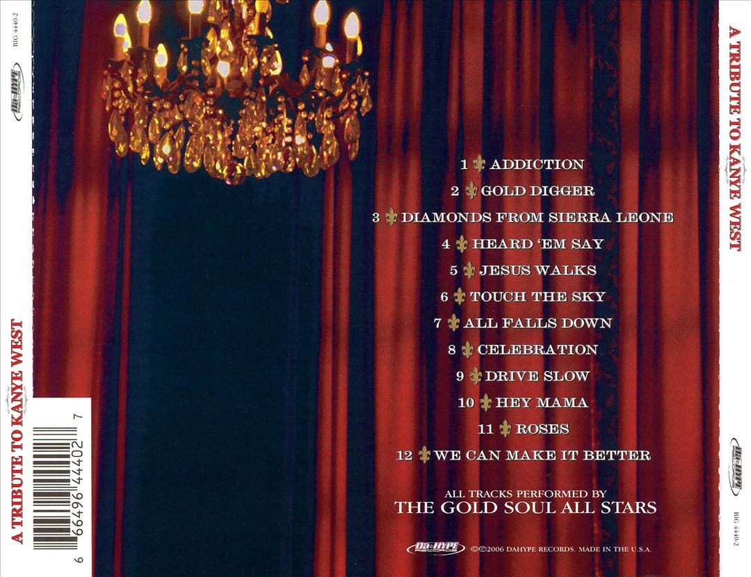 Tribute to Kanye West cover art