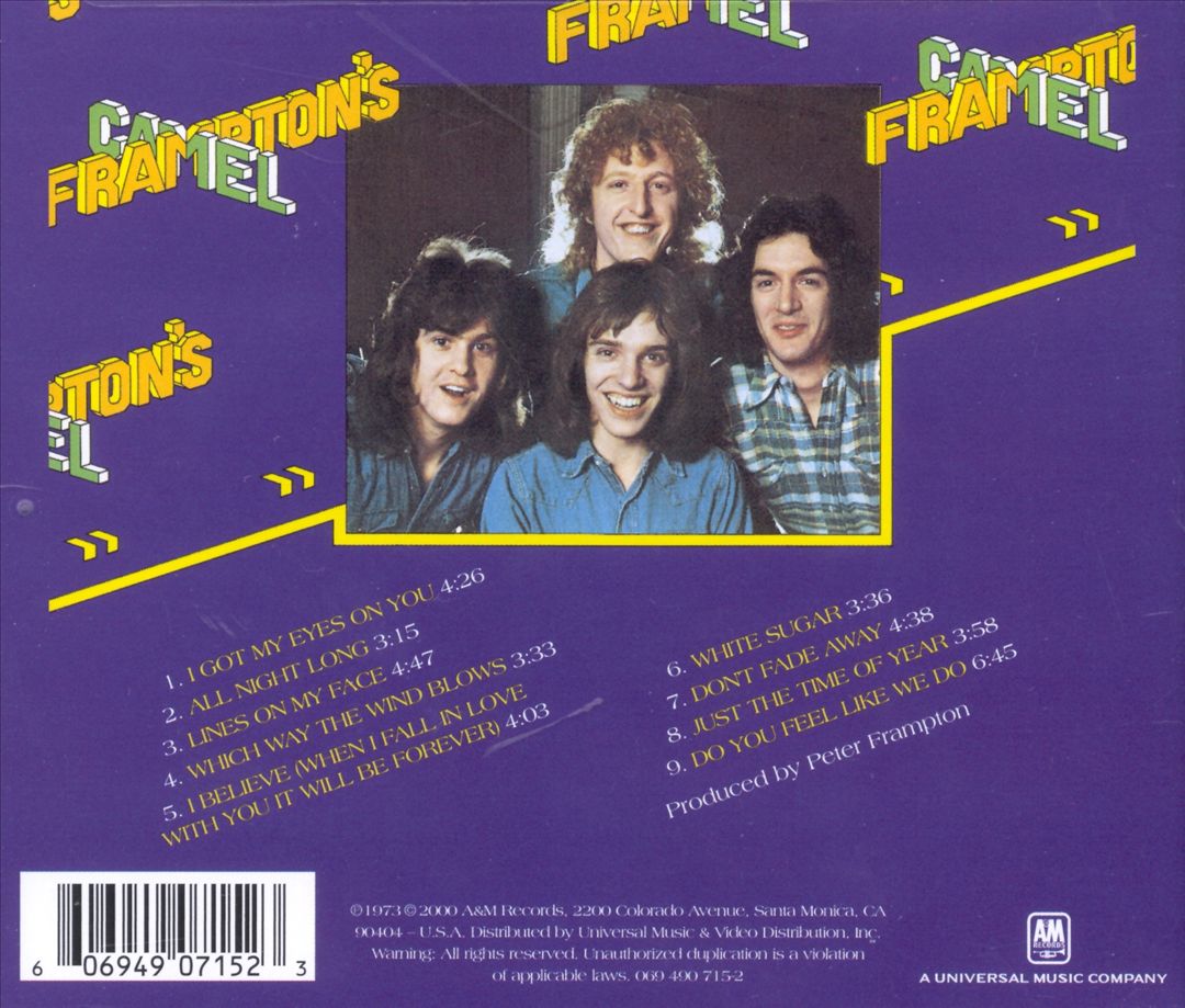 Frampton's Camel cover art