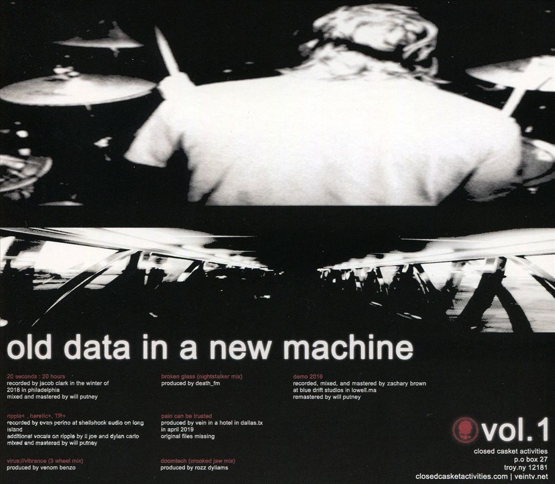 Old Data in a New Machine, Vol. 1 cover art