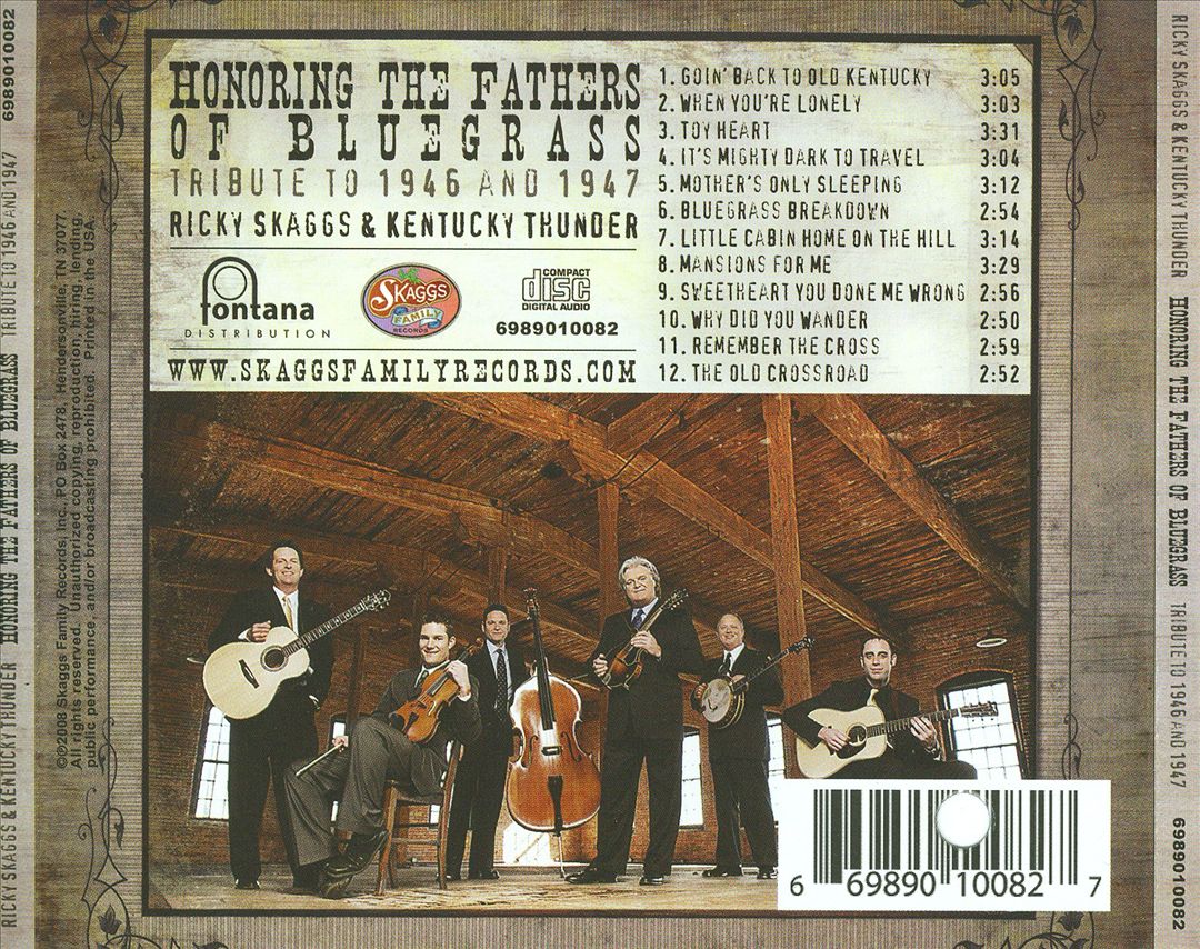 Honoring the Fathers of Bluegrass: Tribute to 1946 & 1947 cover art