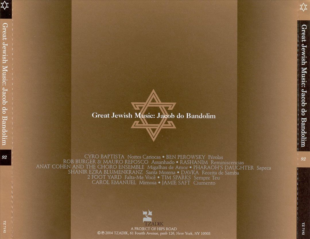 Great Jewish Music: Jacob Do Bandolim cover art
