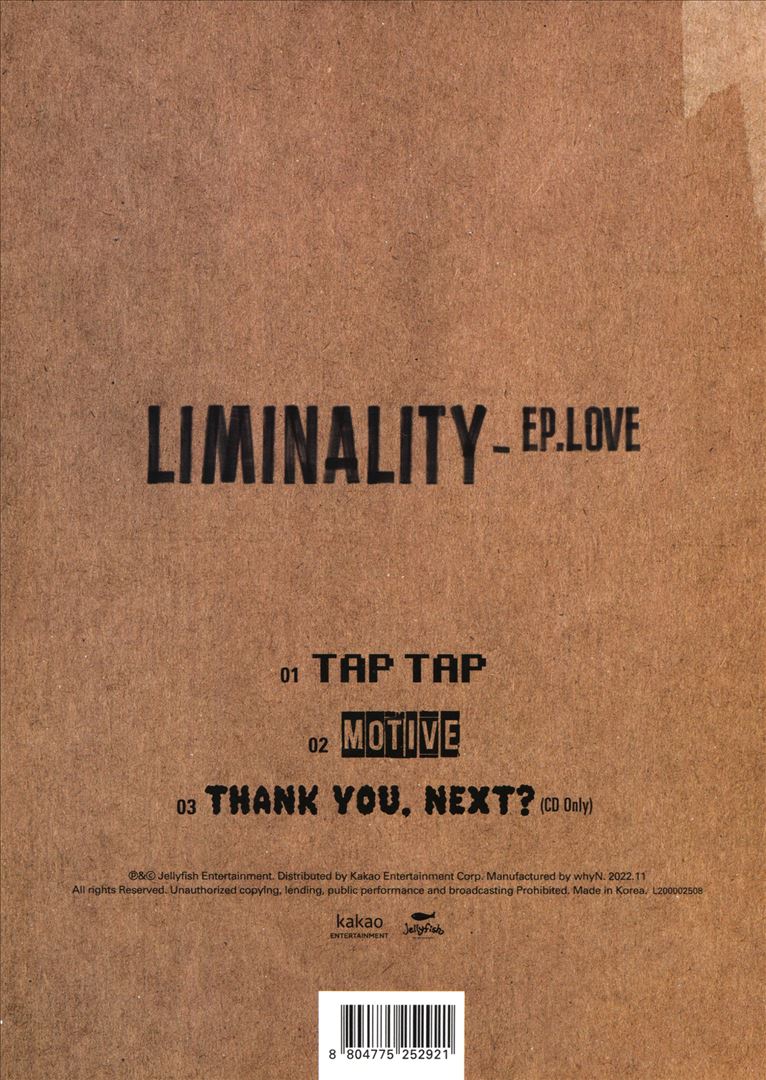Liminality: EP Love cover art