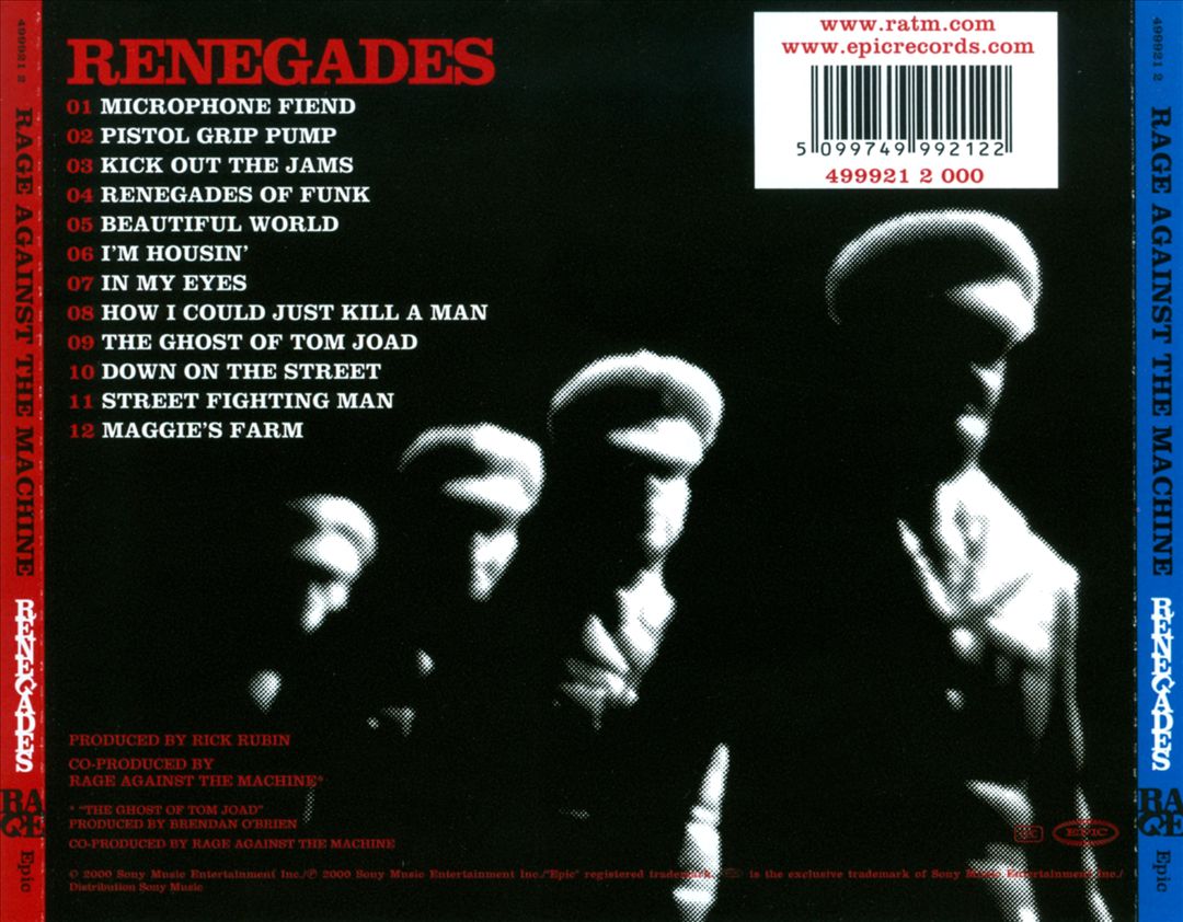 Renegades cover art