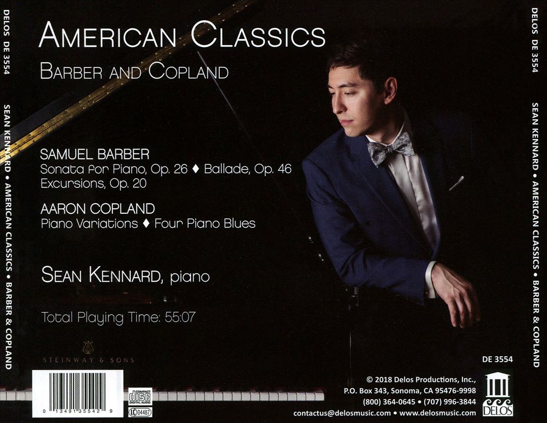 American Classics: Barber and Copland cover art