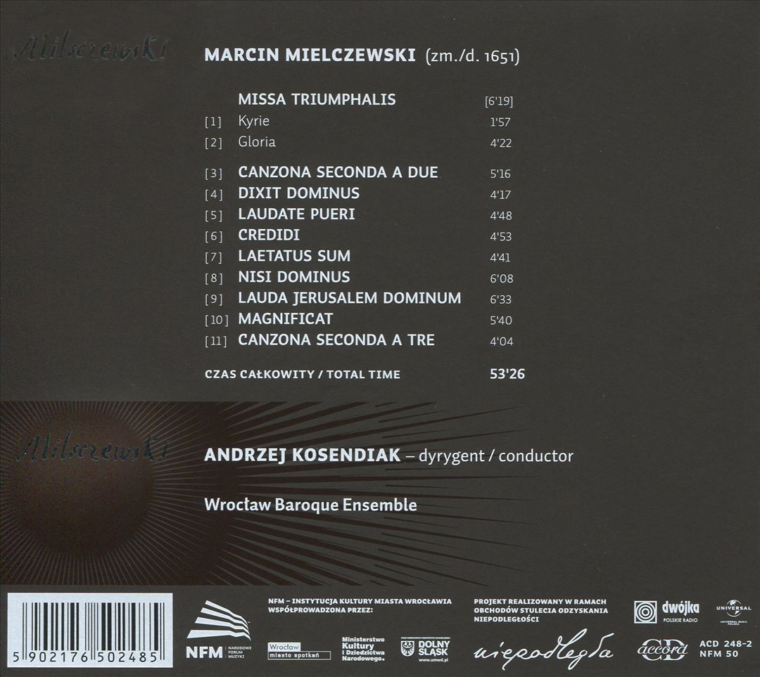 Martino Mielczewski, Vol. 2 cover art