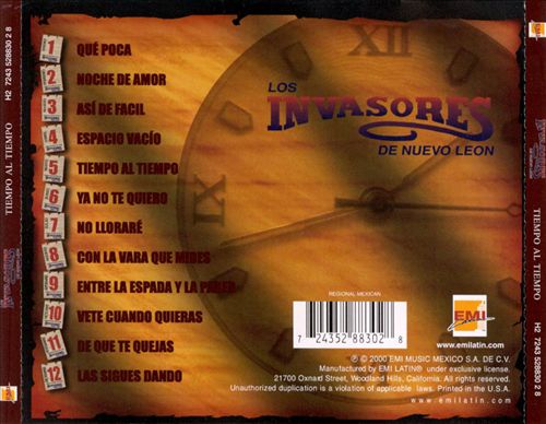 Tiempo Al Tiempo cover art