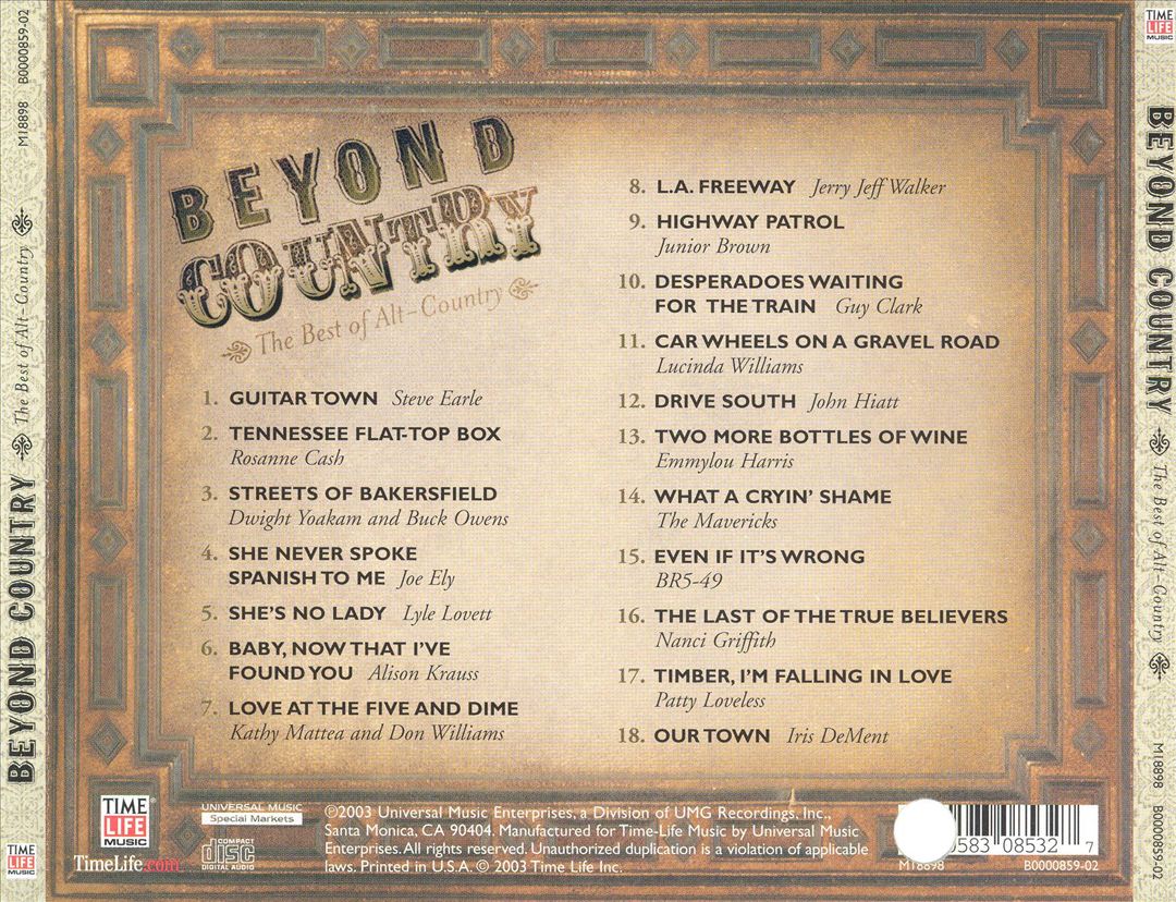 Beyond Country: The Best of Alt Country cover art