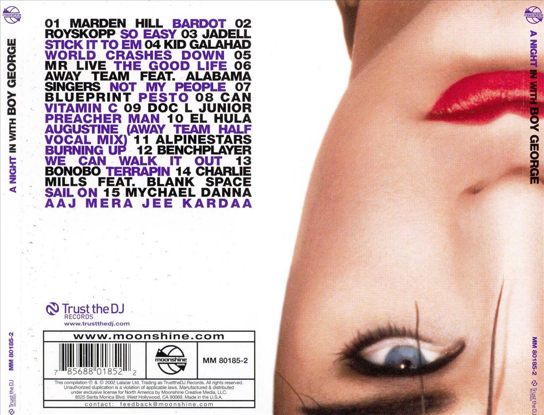 Night In with Boy George cover art