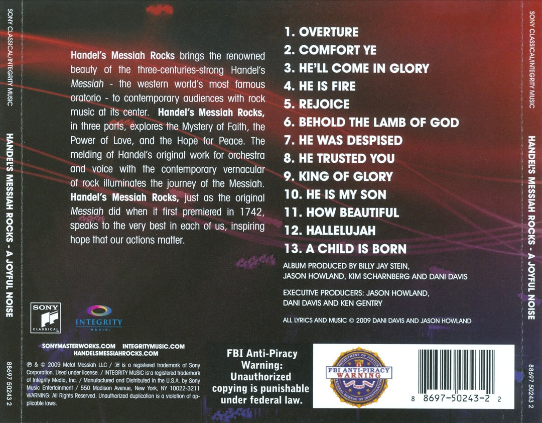 Handel's Messiah Rocks cover art