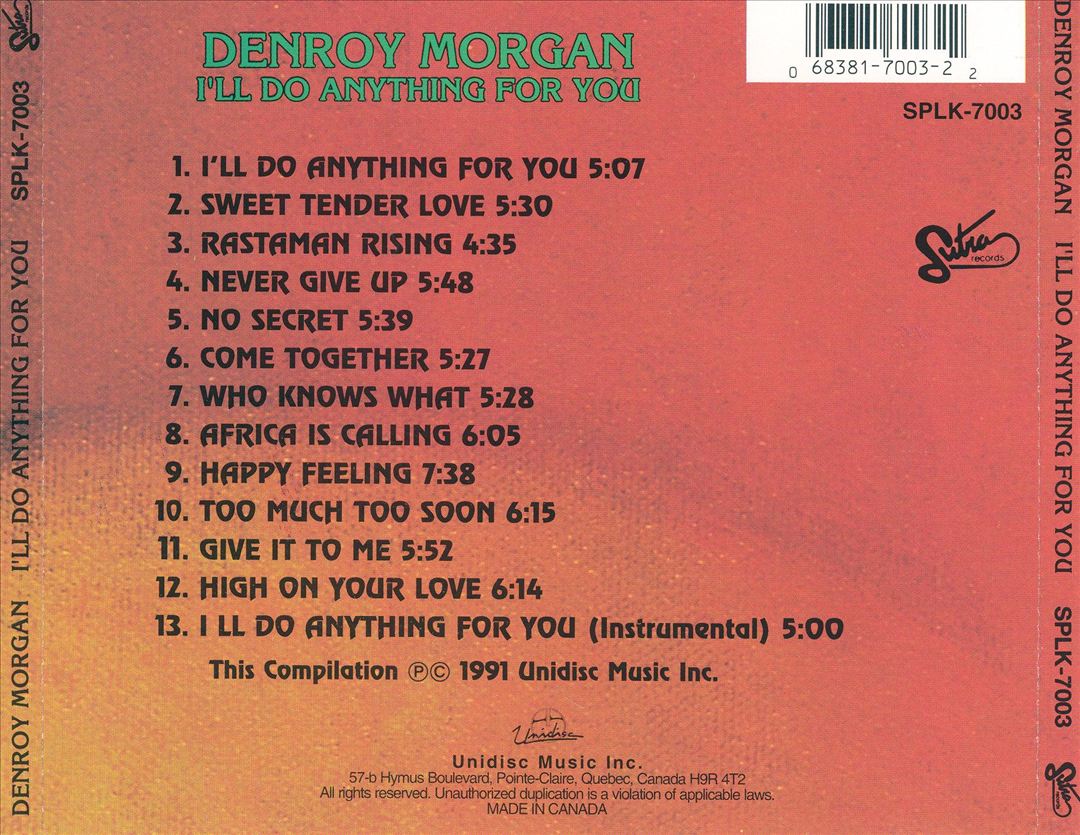 I'll Do Anything for You cover art