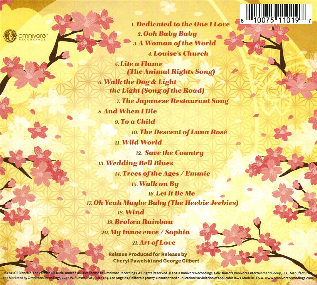 Trees of the Ages: Laura Nyro Live in Japan cover art
