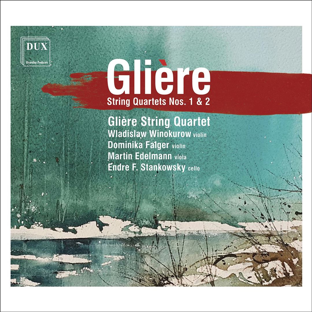 Glière: String Quartets Nos. 1 & 2 cover art
