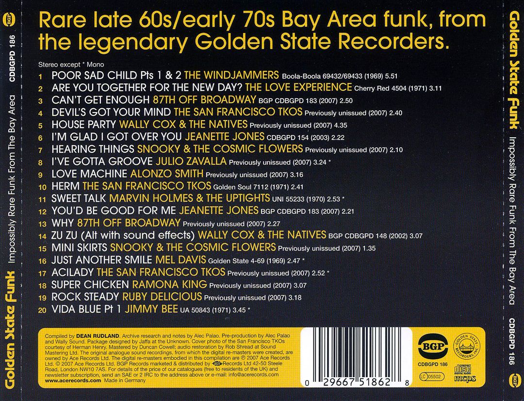 Golden State Funk cover art