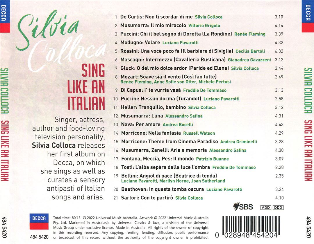 Sing Like an Italian cover art