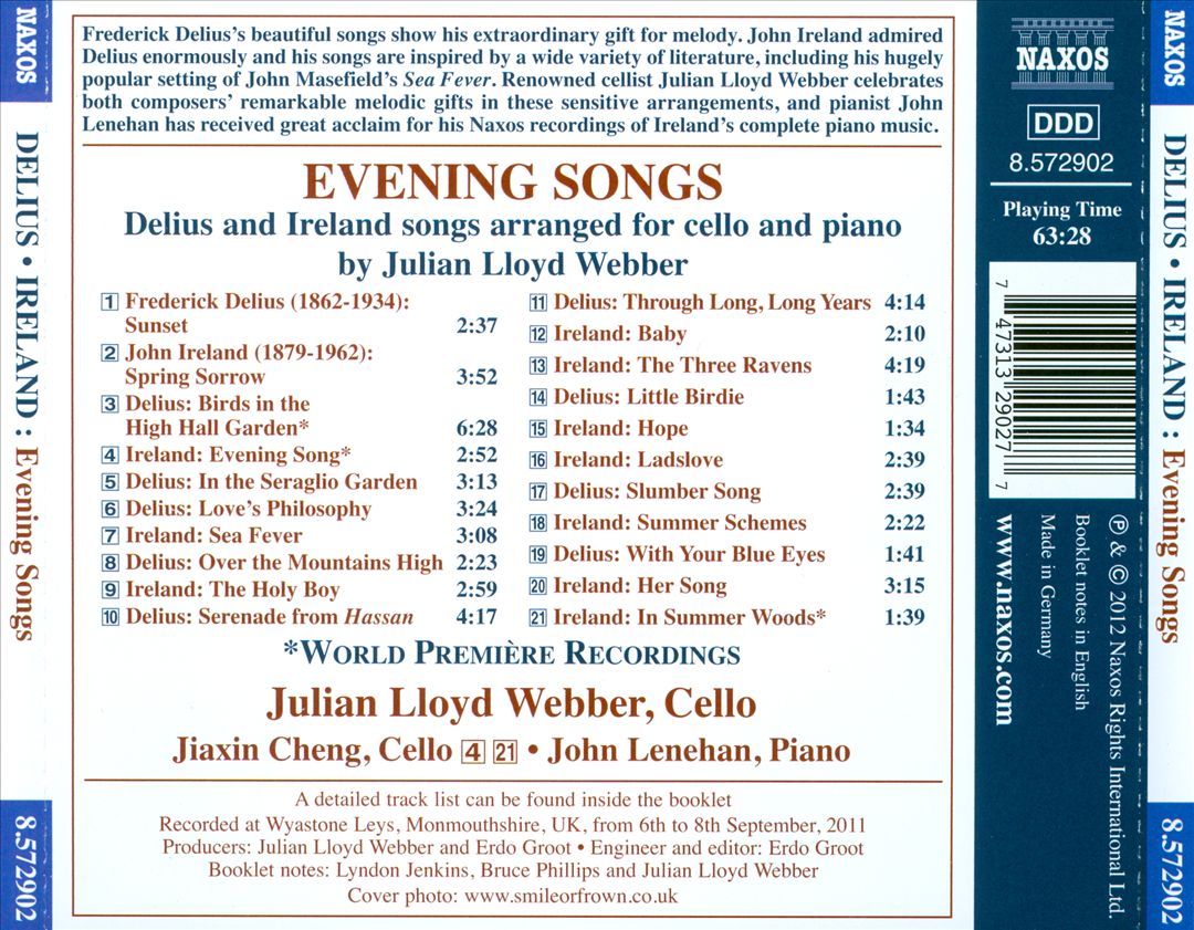 Evening Songs cover art