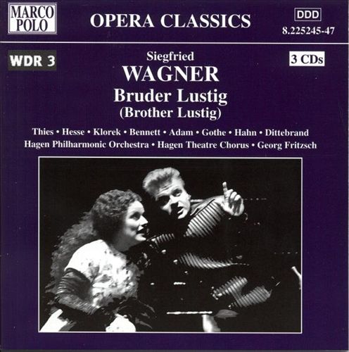 Siegfried Wagner: Bruder Lustig cover art