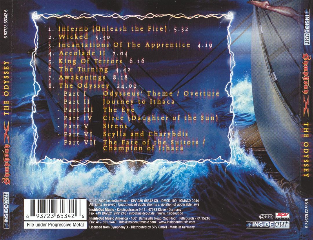 Odyssey cover art