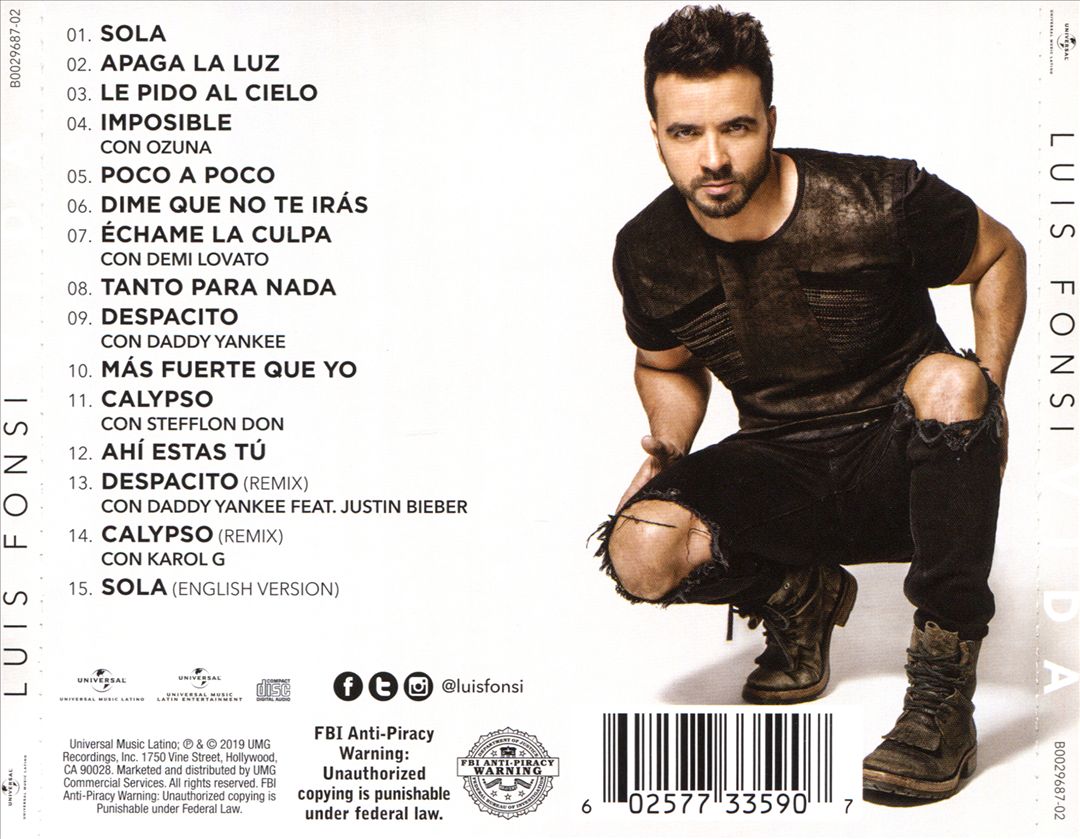 Vida cover art